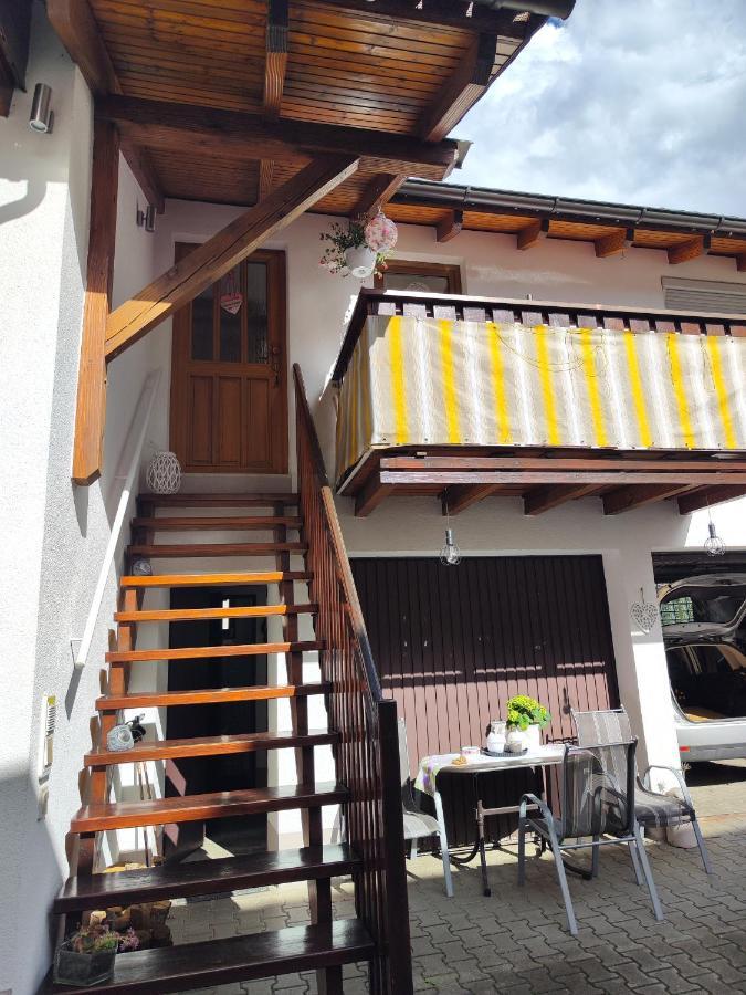 Ferienwohnung Lay ヒルシャルト エクステリア 写真